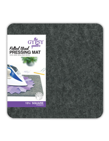 Wool ironing mat 34 cm x 34 cm The Gypsy Quilter