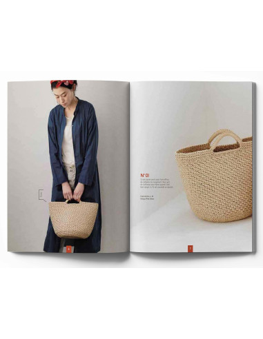 Book Bags & Baskets in Crochet