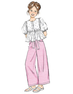 High top pattern - Butterick 7034 2