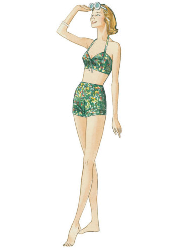 Bra pattern, shorts, and especially - Vogue 9255