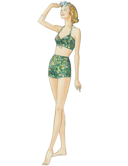 Bra pattern, shorts, and especially - Vogue 9255