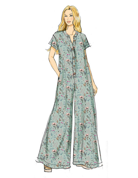 Jumpsuit pattern - Butterick 7029