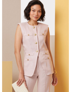 Vest pattern - Butterick 7027