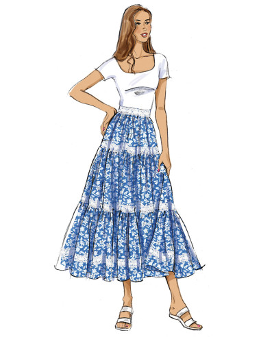 Patron de jupes - Butterick 7025
