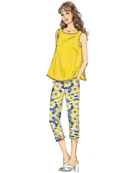 Pattern for tops and pants - Vogue 9258