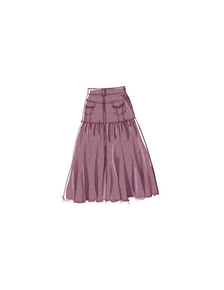 Patron de jupe - McCall's 8390