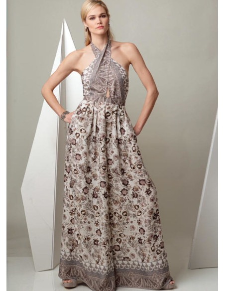 Romper and jumpsuit pattern - Vogue 9259