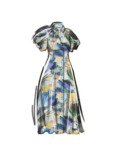 Shirt Dress Pattern - McCall's 8385 2