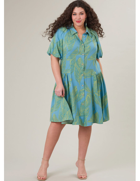 Patron de robe chemisier - McCall's 8385