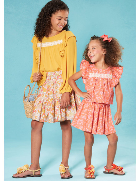 McCall's 8373 - Top and Skirt Pattern
