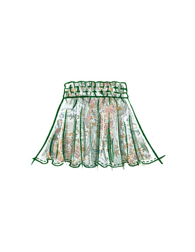 McCall's 8373 - Top and Skirt Pattern