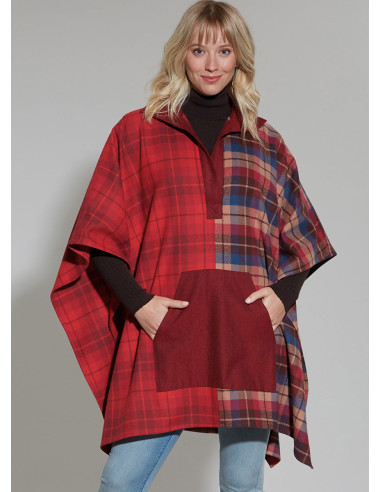 Poncho pattern - McCall's 8347