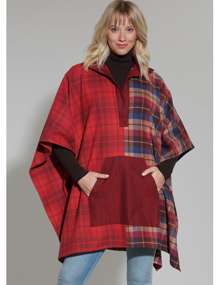 Poncho pattern - McCall's 8347