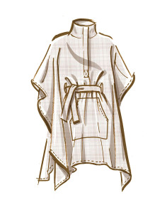 Poncho pattern - McCall's 8347 2