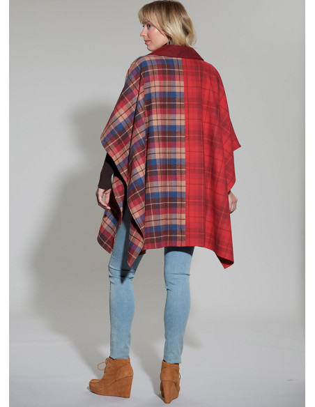 Patron de poncho - McCall's 8347