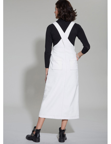 Overall skirt pattern - McCall's 8345