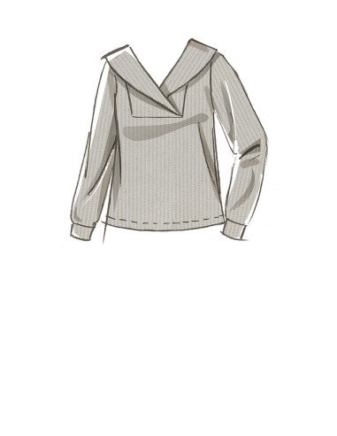High top pattern - McCall's 8343