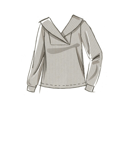 High top pattern - McCall's 8343