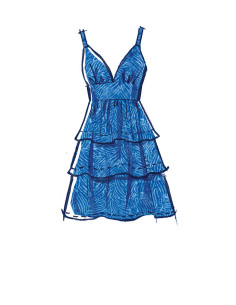 Dress pattern - McCall's 8322 2