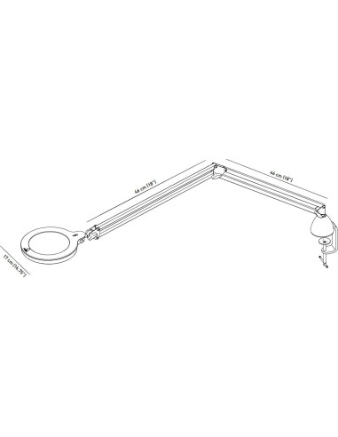 Daylight MAG S magnifying lamp
