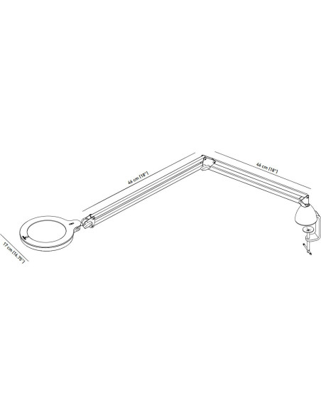 Daylight MAG S magnifying lamp
