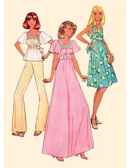 Dress and top pattern - McCall's 8258