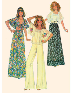 Highs, skirt, and pants pattern - McCall's 8257 2