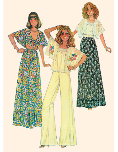 Highs, skirt, and pants pattern - McCall's 8257