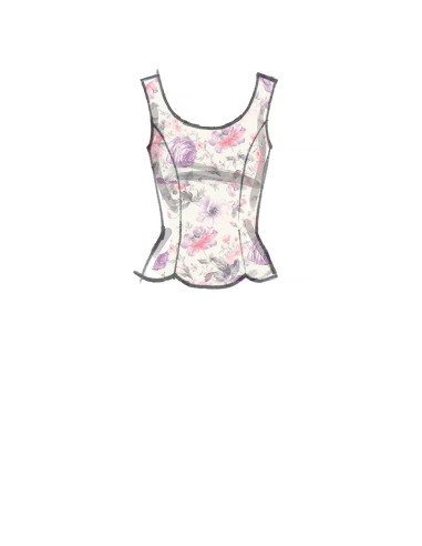 High-Low Pattern - McCall's 8255