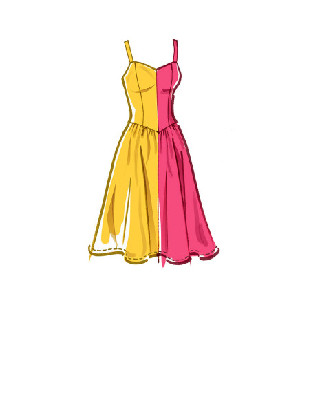 Dress and jumpsuit pattern - McCall's 8209