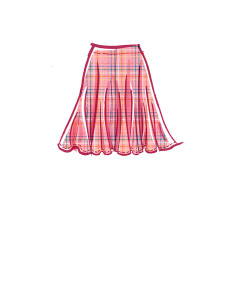 Skirt Pattern - McCall's 8205 2