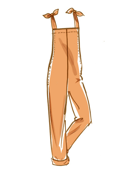 Overalls pattern - McCall's 8204