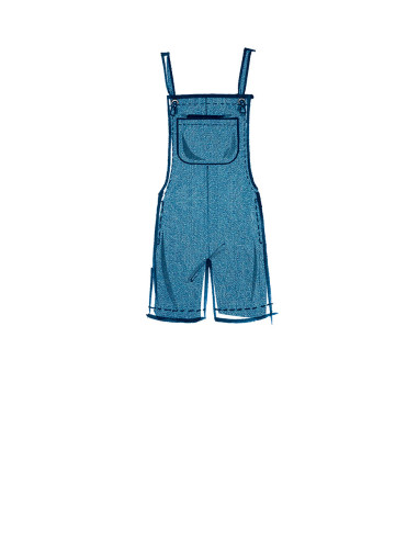Overalls pattern - McCall's 8204