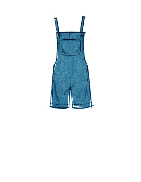 Overalls pattern - McCall's 8204