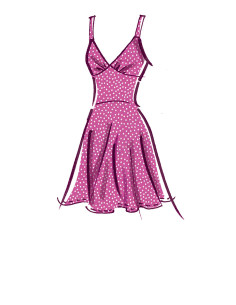 Dress pattern - McCall's 8195 2