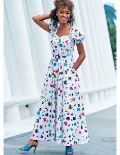 Dress and belt pattern - McCall's 8177