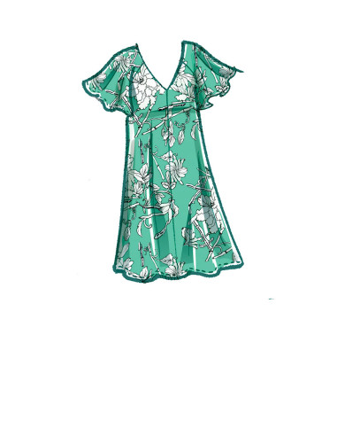 Dress and jumpsuit pattern - McCall's 8165