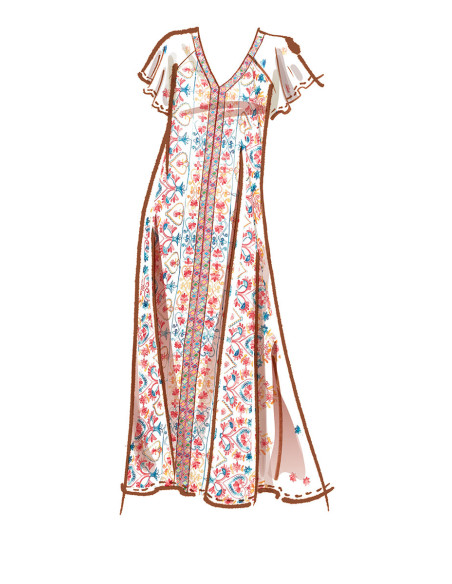 Dress and jumpsuit pattern - McCall's 8165