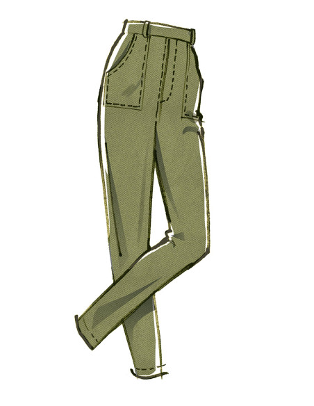 Jeans and overalls pattern - McCall's 8162
