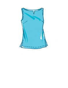 Shirt, top, skirt, and pants pattern - McCall's 8159 2