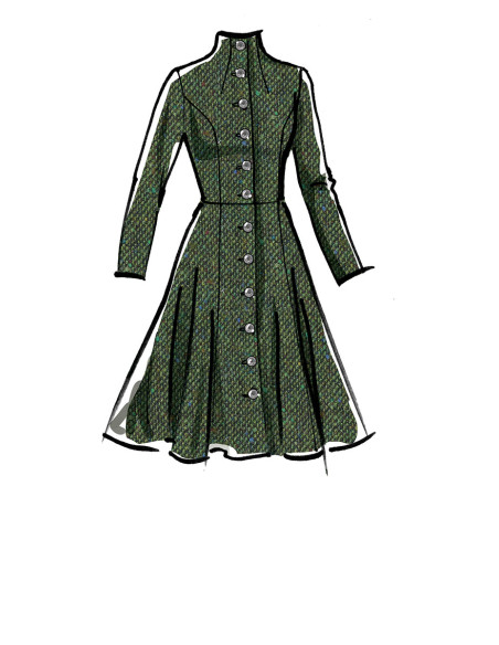 Coat pattern - McCall's 8156