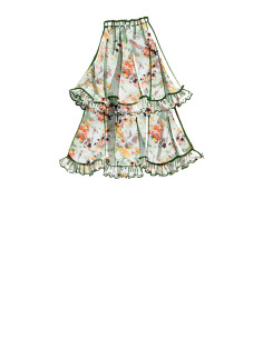 Skirt Pattern - McCall's 8150 2