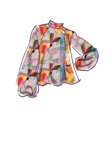 McCall's 8147 - High Neckline Pattern