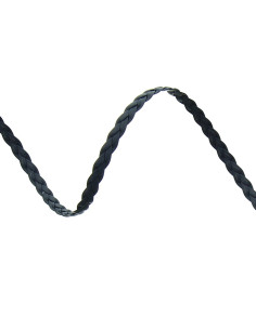 Navy blue faux braid