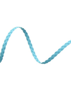 Sky blue faux braid