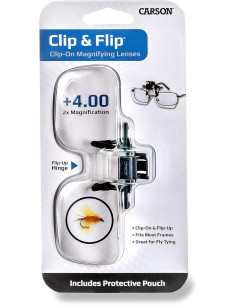 Clip-on magnifying glasses X2 Carson Optical