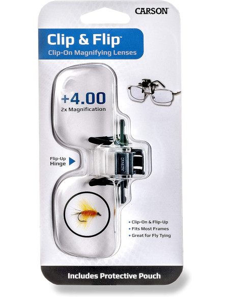 Clip-on magnifying glasses X2 Carson Optical