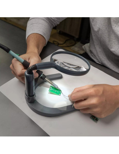 Carson Optical ultra-bright desk magnifying lamp