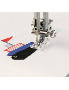 Closed toe foot for Janome application