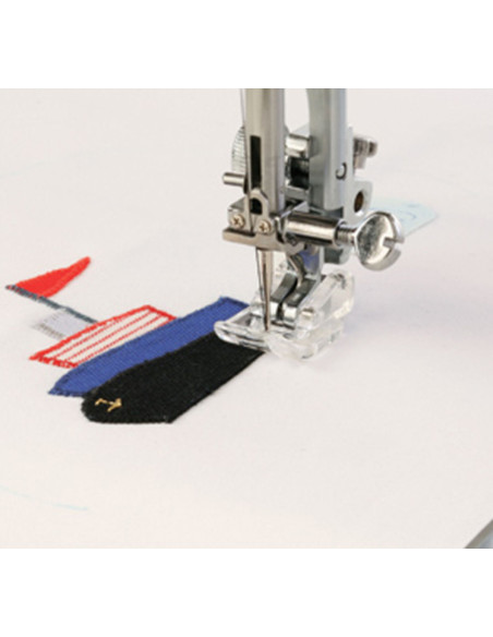 Closed toe foot for Janome application